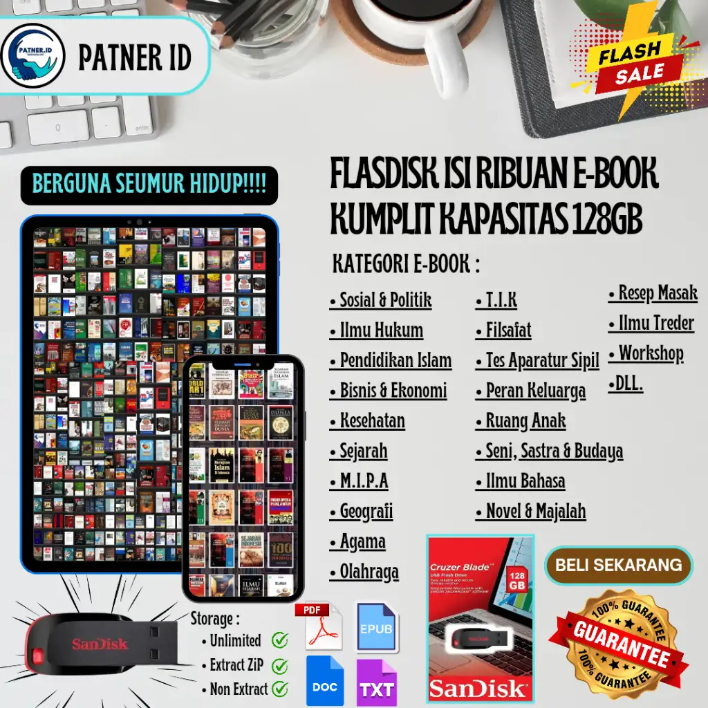 Flashdisk E-Book 128GB